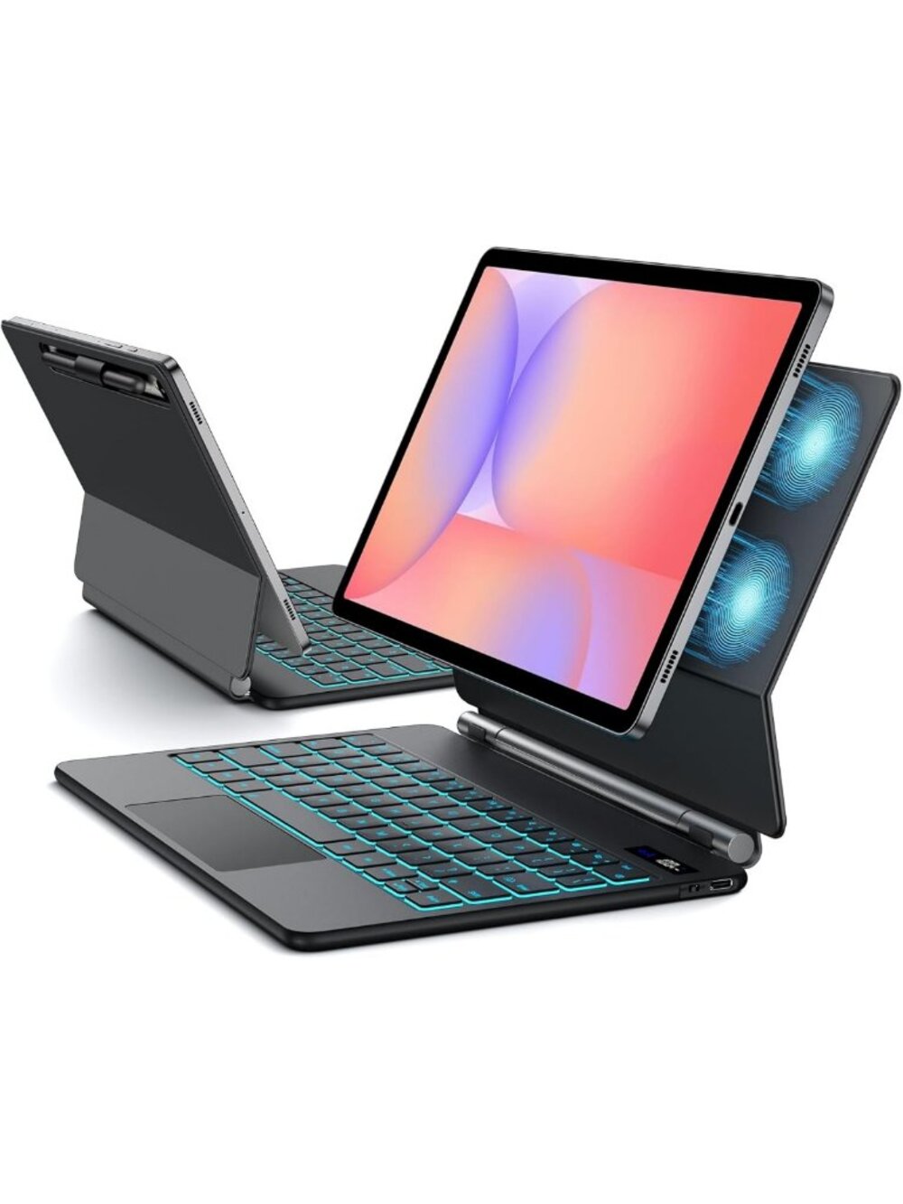 Stylish Keyboard Case for Samsung Galaxy Tab S11 S10 Lite S9 - Slim & Durable